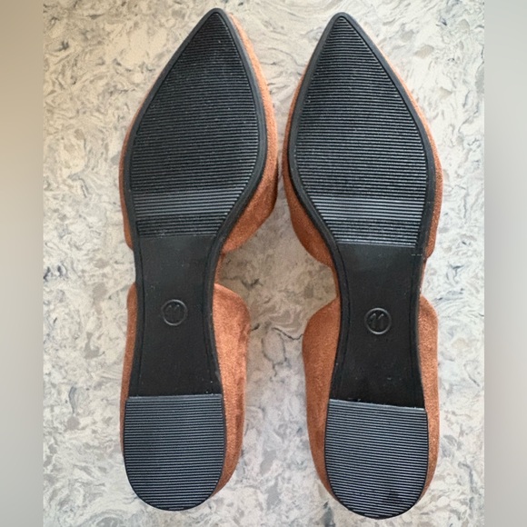 A New Day Tan Suede Flats - Picture 6 of 6